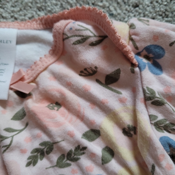 Laura Ashley 2 Piece Outfit 3-6M Peach Ruffles - Picture 7 of 10